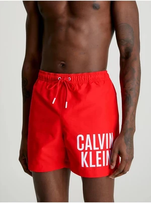 Red Men's Calvin Klein Underwear Swimsuit - Men's