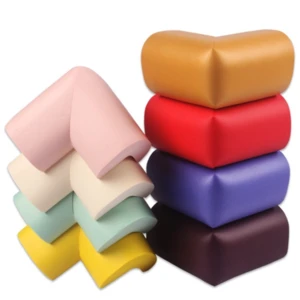 4pcs Soft Table Corner Protector Guards for Baby Kids Furniture Edge Guards Anti-collision Pad Safety Head Protection Shield
