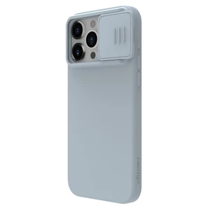 Silikonový kryt Nillkin CamShield Silky pro Apple iPhone 15 Pro, star grey