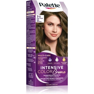 Schwarzkopf Palette Intensive Color Creme permanentná farba na vlasy odtieň 7-1 Cool Middle Blonde 1 ks