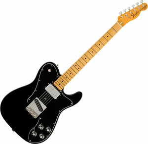 Fender American Vintage II 1977 Telecaster Custom MN Black Guitarra electrica