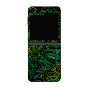 3M Colorful Decal Skin for Samsung Z Flip5 Back Screen Protector Film Cover 3M Wrap Modify Sticker Z Flip5