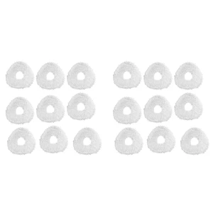 Mop Cloth For NARWAL YJCC001-1 Mop Cloth Robot Vacuum Cleaner Robot Accessories, 18 Pack
