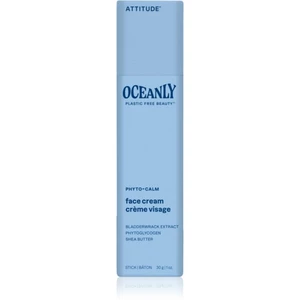 Attitude Oceanly Face Cream zklidňující tuhý krém pro citlivou pleť 30 g