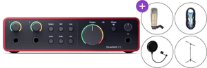 Focusrite Scarlett Solo 2i2 4th Gen SET