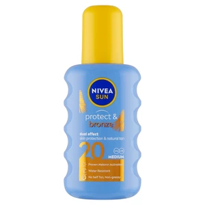 Nivea SUN Protect&Bronze OF20 sprej na opalování 200 ml