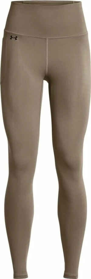 Under Armour Women's UA Motion Full-Length Leggings Taupe Dusk/Black M Pantaloni fitness