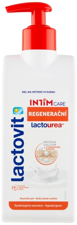 Lactovit Lactourea gél na intímnu hygienu 250 ml