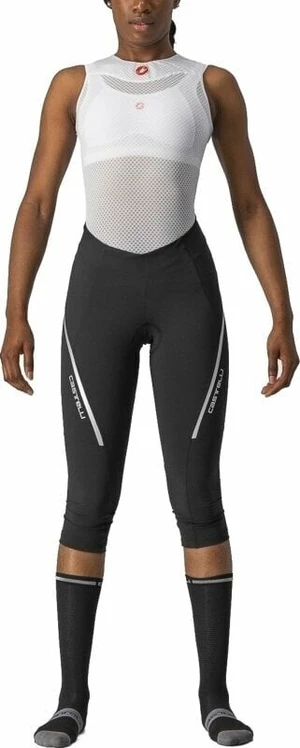 Castelli Velocissima 3 W Black/Silver L Șort / pantalon ciclism