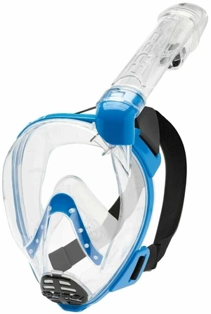 Cressi Baron Full Face Mask Clear/Blue M/L