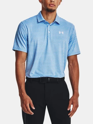 Under Armour Tričko UA Playoff 3.0 Printed Polo-WHT - Pánské