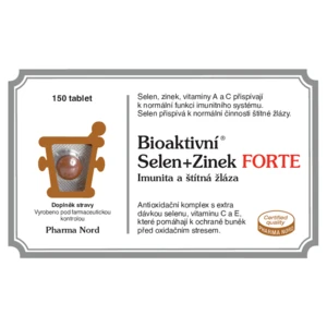 PHARMA NORD Bioaktivní selen + zinek forte 150 tablet