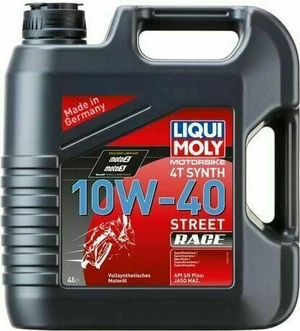 Liqui Moly 20754 Motorbike 4T Synth 10W-40 Street Race 4L Aceite de motor