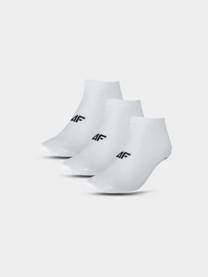 Dámské kotníkové ponožky casual (5-pack) - bílé