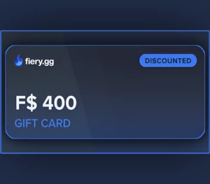 Fiery.gg F$400 Balance Gift Card