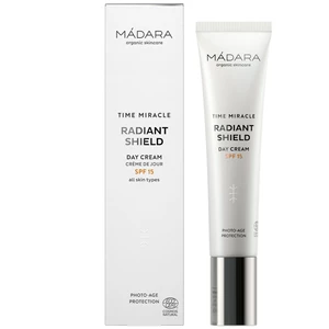 Mádara Ochranný denní krém SPF 15 Time Miracle (Radiant Shield Day Cream SPF 15) 40 ml