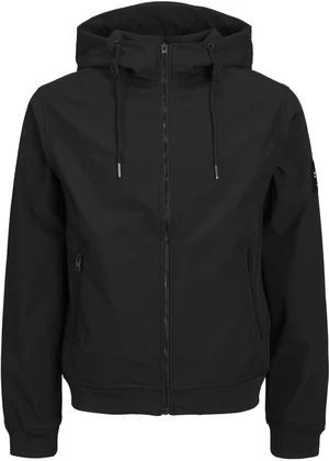 Jack&Jones Pánská softshell bunda JJEBASIC 12236300 Black M