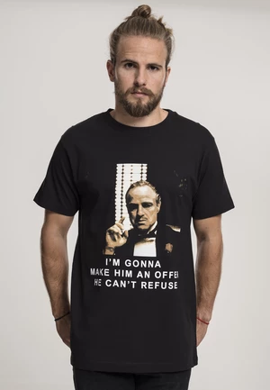 Černé tričko Godfather Refuse Tee