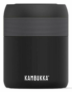 Kambukka Bora Matte Black 600 ml Thermobehälter für Essen