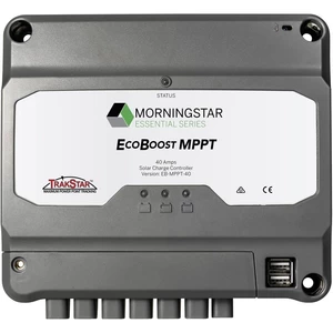 Morningstar EcoBoost solárny regulátor nabíjania MPPT 12 V, 24 V 20 A