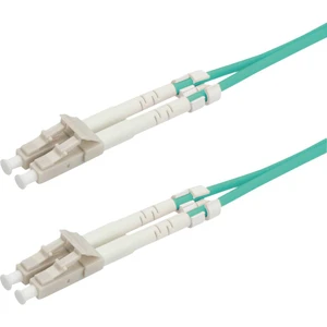 Value 21.99.8701 optické vlákno LWL prepojovací kábel [1x zástrčka LC - 1x zástrčka LC] 50/125 µ Multimode OM3 1.00 m