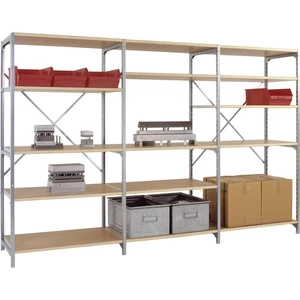 Manuflex RB2108 základný modul regálu oddelenia 200 kg (š x v x h) 970 x 2000 x 500 mm ocel pozinkované pozinkovaný drev