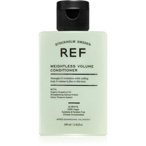 REF Weightless Volume Conditioner kondicionér pro jemné a zplihlé vlasy pro objem od kořínků 100 ml