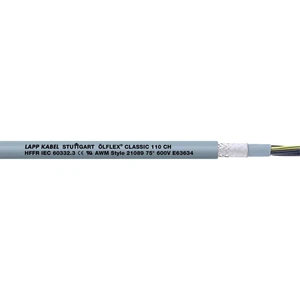 LAPP ÖLFLEX® CLASSIC 110 CH riadiaci kábel 12 G 2.50 mm² sivá 10035093-500 500 m