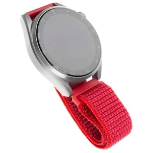 Remienok FIXED Nylon Strap s šířkou 22mm pro smartwatch (FIXNST-22MM-RD) červený náhradný remienok • na hodinky so šírkou 22 mm • materiál: tkaný nylo