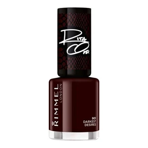 Rimmel London 60 Seconds By Rita Ora 8 ml lak na nechty pre ženy 901 Darkest Desires