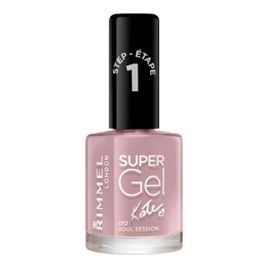 Rimmel London Super Gel By Kate STEP1 12 ml lak na nechty pre ženy 012 Soul Session