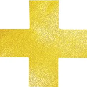 Místo označení tvar křížový Durable 170104, signální žlutá 10 ks