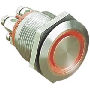 Tlačítko ESKA Bulgin MPI002/TERM/WH, 19,2 mm, 24 V/DC, 0,05 A, šroubovací, 1x vyp/(zap)
