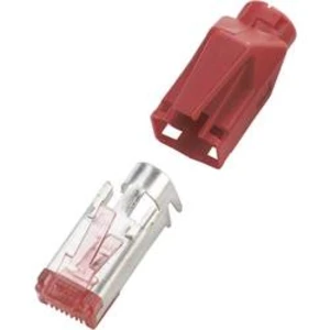 Konektor RJ45 Hirose Electronic TM21, 10 ks, červená