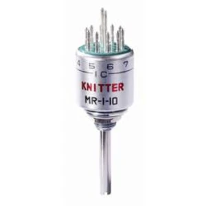 Úrovňový spínač Knitter-Switch MR 2-5, 5x 36 °, 125 V/AC, 0,5 A, pájecí piny, 2x zap/zap