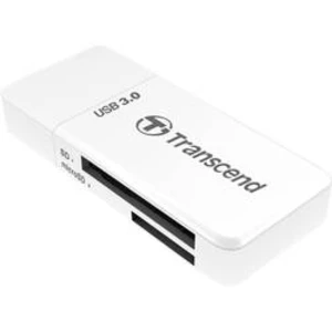 Externí čtečka paměťových karet Transcend RDF5W TS-RDF5W, USB 3.2 Gen 1 (USB 3.0), bílá