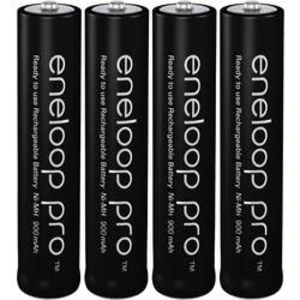 Akumulátor Panasonic eneloop Pro, NiMH, AAA, 900 mAh, 4 ks