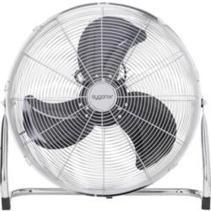 Podlahový ventilátor Sygonix FE-50A, 140 W, stříbrná