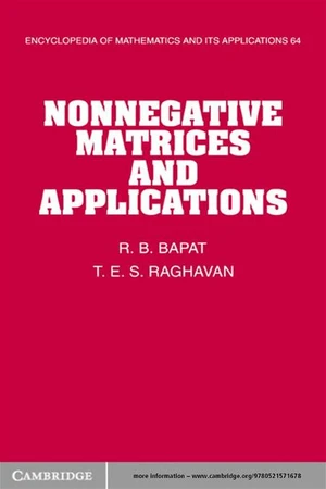 Nonnegative Matrices and Applications