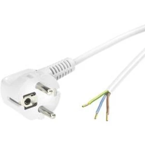Síťový kabel LappKabel, zástrčka/otevřený konec, 0,75 mm², 2 m, bílá