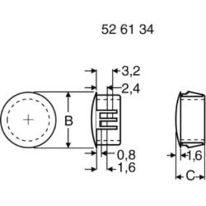 Záslepka PB Fastener 430 2618, 10,3 mm, Ø 11,9 mm, bílá