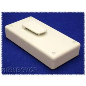 Plastová krabička Hammond Electronics 1599BGYCP, 130 x 65 x 25 mm, ABS, IP54, šedá, 1 ks