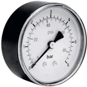 Manometr ICH zadní strana, 0 do 10 bar, vnější závit 1/8"