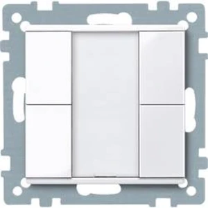 Ovládací tlačítko Merten KNX Systeme, bílá, 617225, 1 ks