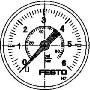Manometr FESTO MA-40-6-G1/4-EN, 0 do 6 bar