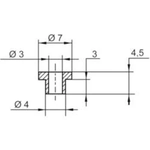 Izolační průchodka KSS V5815, 7/3 mm