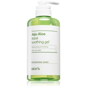 Skin79 Jeju Aloe Aqua Soothing Gel hydratační a zklidňující gel s aloe vera 500 ml