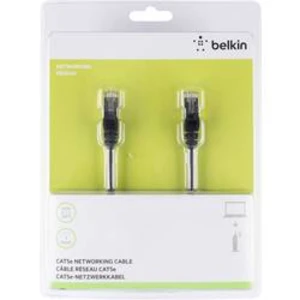 Síťový kabel RJ45 Belkin A3L793BT10MBKHS, CAT 5e, S/FTP, 10.00 m, černá