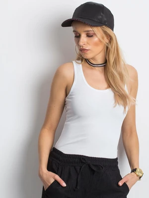 Basic white top