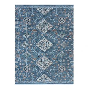 Modrý dvojvrstvový koberec Flair Rugs MATCH Chloe Traditional, 170 x 240 cm